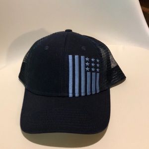 American Flag Blue Hat